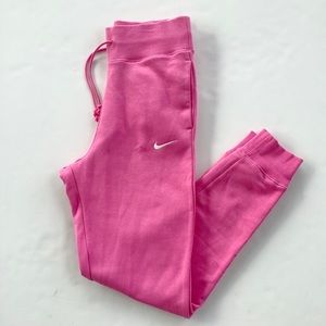 NWT Nike Pink Phoenix High Waisted Joggers